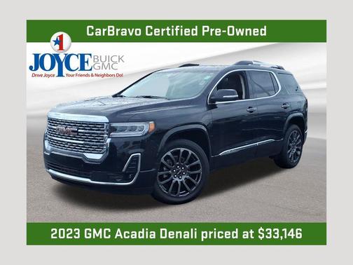 Ebony Twilight Metallic 2023 GMC Acadia Denali