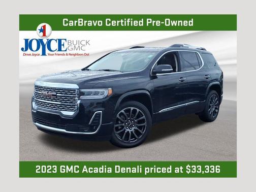 Ebony Twilight Metallic 2023 GMC Acadia Denali