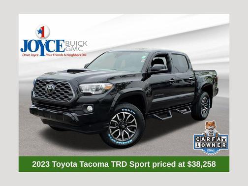 Black 2023 Toyota Tacoma TRD Sport