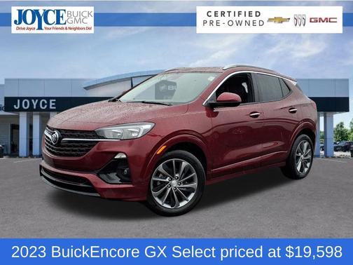 Cinnabar Metallic 2023 Buick Encore GX Select