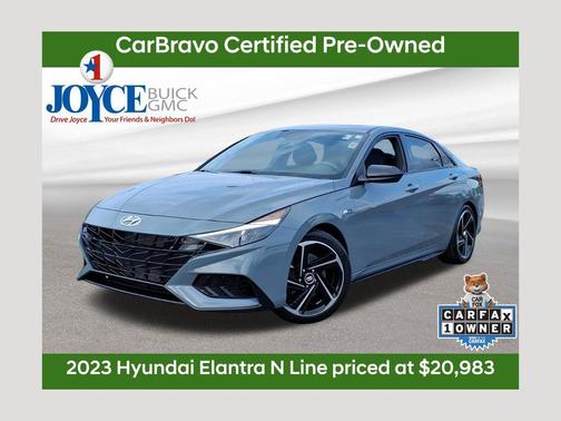 Electric Shadow 2023 Hyundai ELANTRA N Line