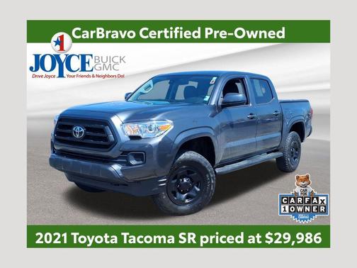 Magnetic Gray Metallic 2021 Toyota Tacoma SR