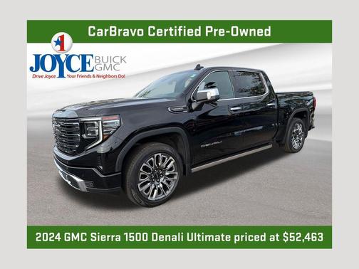 Onyx Black 2024 GMC Sierra 1500 Denali Ultimate
