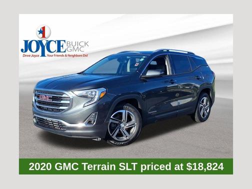 Graphite Gray Metallic 2020 GMC Terrain SLT