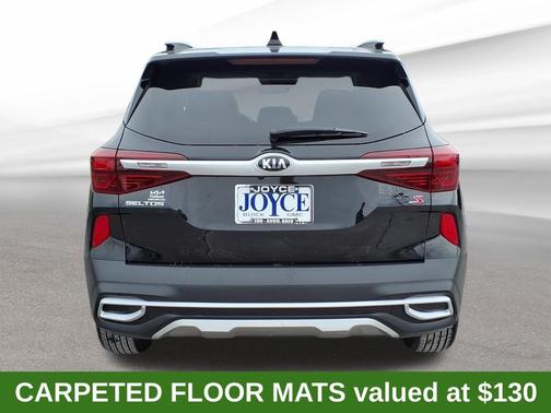 Cherry Black 2021 Kia Seltos S