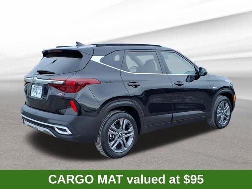 Cherry Black 2021 Kia Seltos S