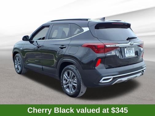 Cherry Black 2021 Kia Seltos S