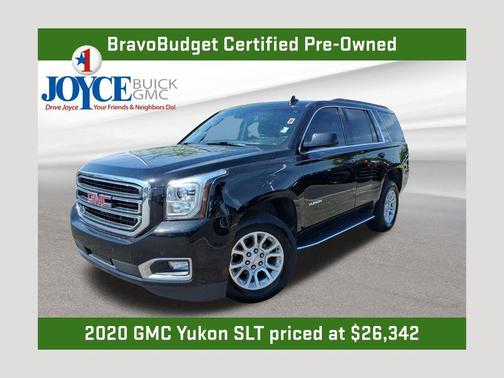Onyx Black 2020 GMC Yukon SLT