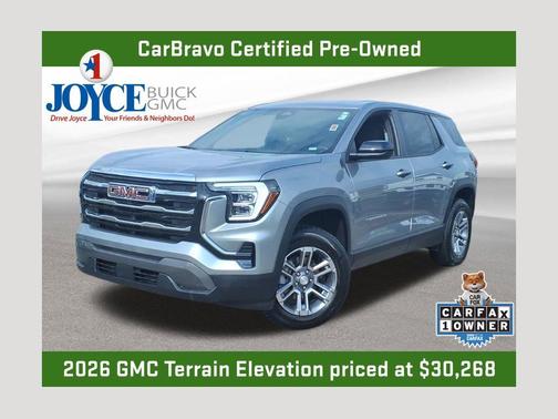 Sterling Metallic 2026 GMC Terrain Elevation