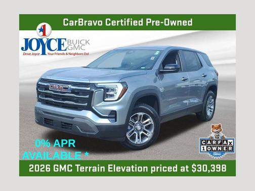 Sterling Metallic 2026 GMC Terrain Elevation