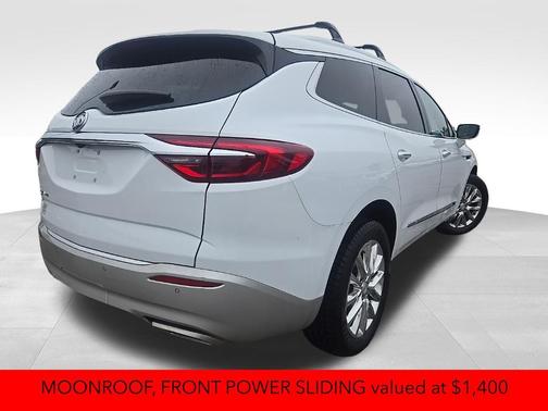 Summit White 2021 Buick Enclave Essence