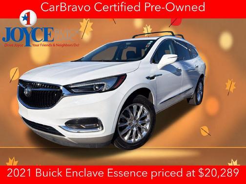 Summit White 2021 Buick Enclave Essence