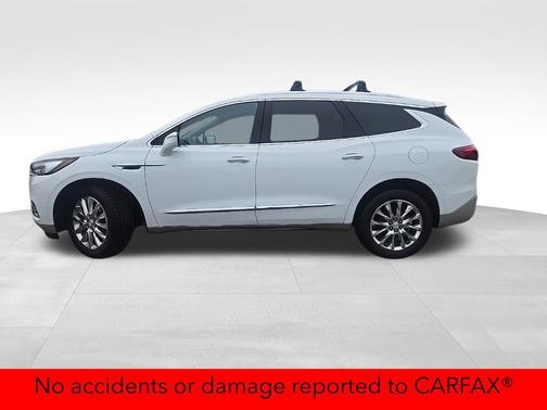 Summit White 2021 Buick Enclave Essence