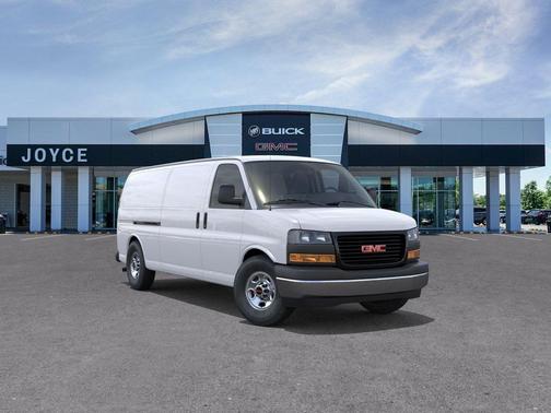Summit White 2026 GMC Savana 3500 Work Van