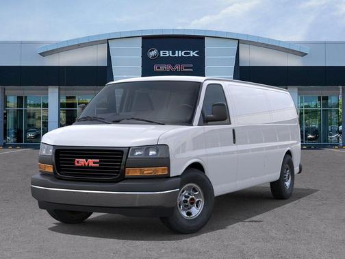 Summit White 2026 GMC Savana 3500 Work Van