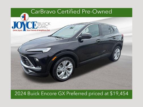 Ebony Twilight Metallic 2024 Buick Encore GX Preferred