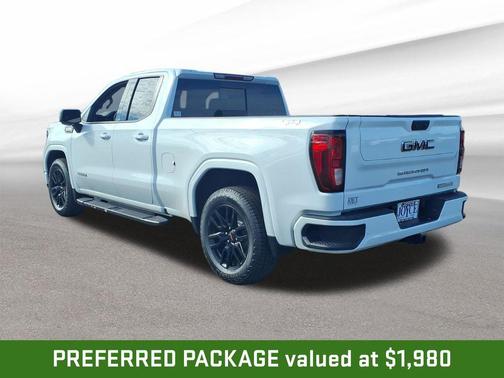 Summit White 2022 GMC Sierra 1500 Elevation