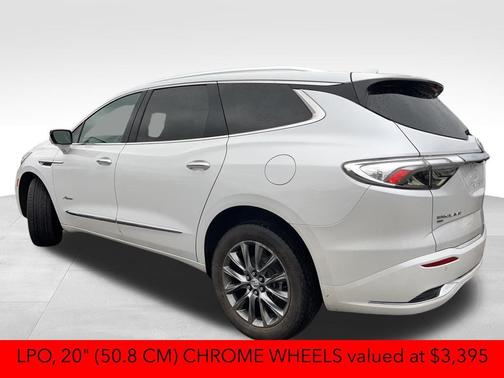 White Frost Tricoat 2024 Buick Enclave Avenir