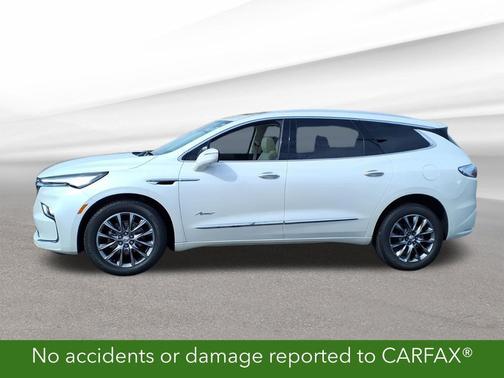 White Frost Tricoat 2024 Buick Enclave Avenir