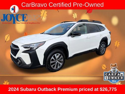 Crystal White Pearl 2024 Subaru Outback Premium