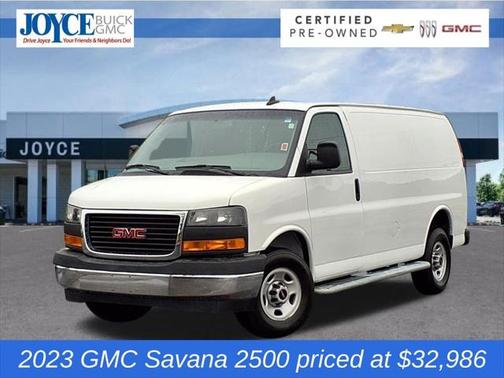 2023 GMC Savana 2500 Work Van