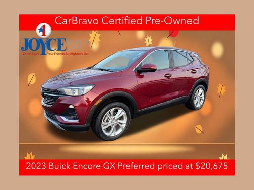 Cinnabar Metallic 2023 Buick Encore GX Preferred