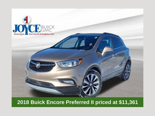 Coppertino Metallic 2018 Buick Encore Preferred II