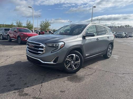 Satin Steel Metallic 2020 GMC Terrain SLT