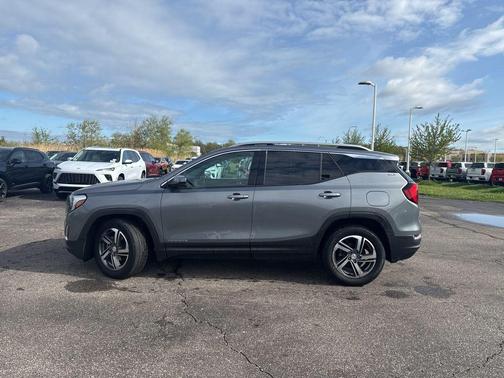 Satin Steel Metallic 2020 GMC Terrain SLT