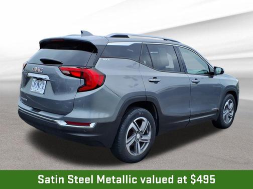 Satin Steel Metallic 2020 GMC Terrain SLT
