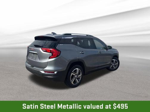 Satin Steel Metallic 2020 GMC Terrain SLT