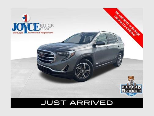 Satin Steel Metallic 2020 GMC Terrain SLT