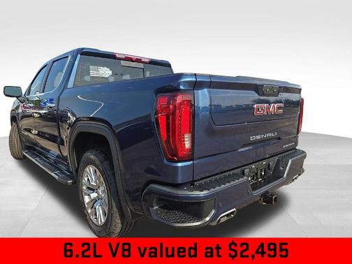 Pacific Blue Metallic 2022 GMC Sierra 1500 Denali
