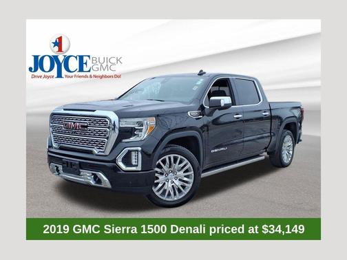 Onyx Black 2019 GMC Sierra 1500 Denali