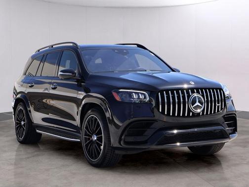 Obsidian Black Metallic 2022 Mercedes-Benz AMG GLS 63 Base 4MATIC