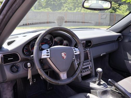 Slate Gray Metallic 2006 Porsche 911 Carrera 4 Cabriolet
