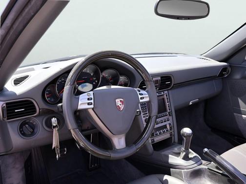Slate Gray Metallic 2006 Porsche 911 Carrera 4 Cabriolet