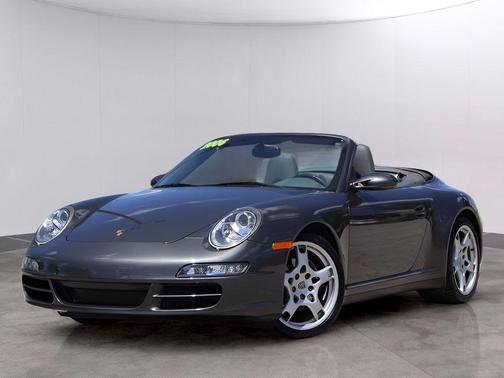 Slate Gray Metallic 2006 Porsche 911 Carrera 4 Cabriolet