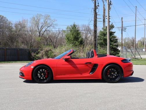 Red 2022 Porsche 718 Boxster GTS 4.0