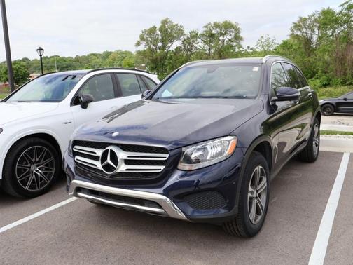 Blue 2017 Mercedes-Benz GLC 300 Base 4MATIC