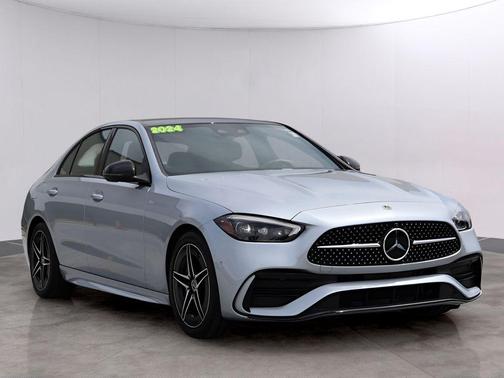 Cirrus Silver Metallic 2024 Mercedes-Benz C-Class C 300 4MATIC
