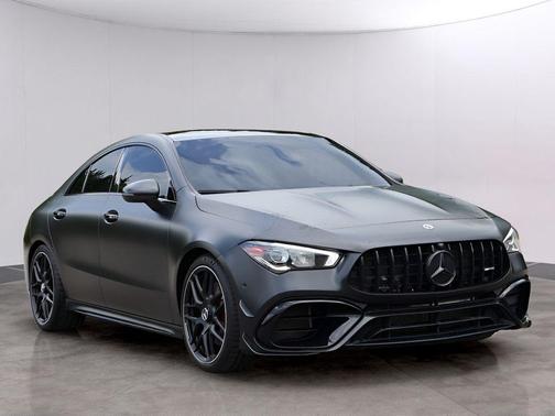 Midnight Black 2021 Mercedes-Benz AMG CLA 45 Base 4MATIC