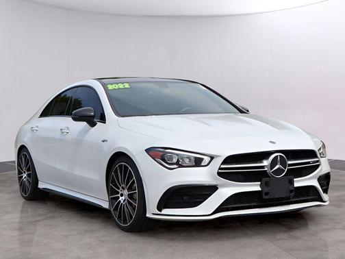Digital White 2022 Mercedes-Benz AMG CLA 35 Base 4MATIC