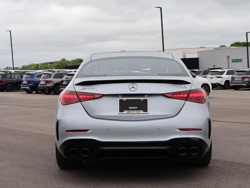 Cirrus Silver Metallic 2024 Mercedes-Benz AMG C 43 Base 4MATIC