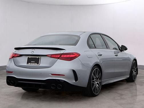 Cirrus Silver Metallic 2024 Mercedes-Benz AMG C 43 Base 4MATIC