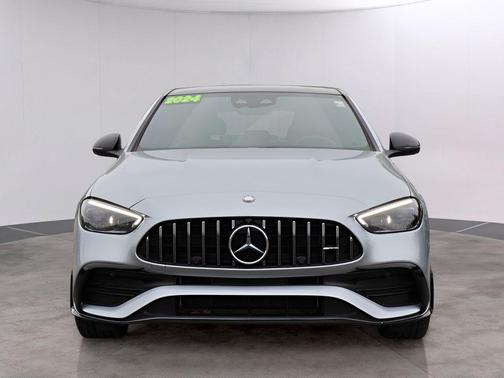 Cirrus Silver Metallic 2024 Mercedes-Benz AMG C 43 Base 4MATIC