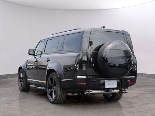 Santorini Black 2026 Land Rover Defender P500 V8