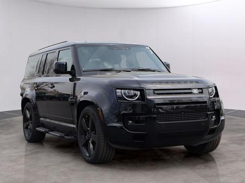 Santorini Black 2026 Land Rover Defender P500 V8