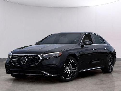 Black 2026 Mercedes-Benz E-Class E 350 4MATIC