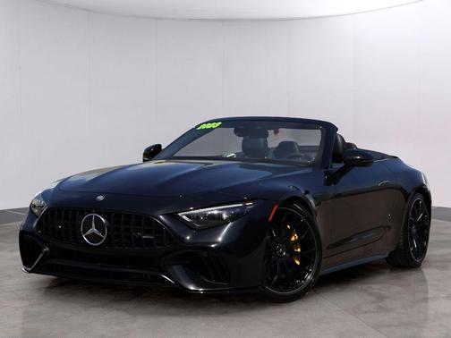 Obsidian Black Metallic 2023 Mercedes-Benz AMG SL 63 Base
